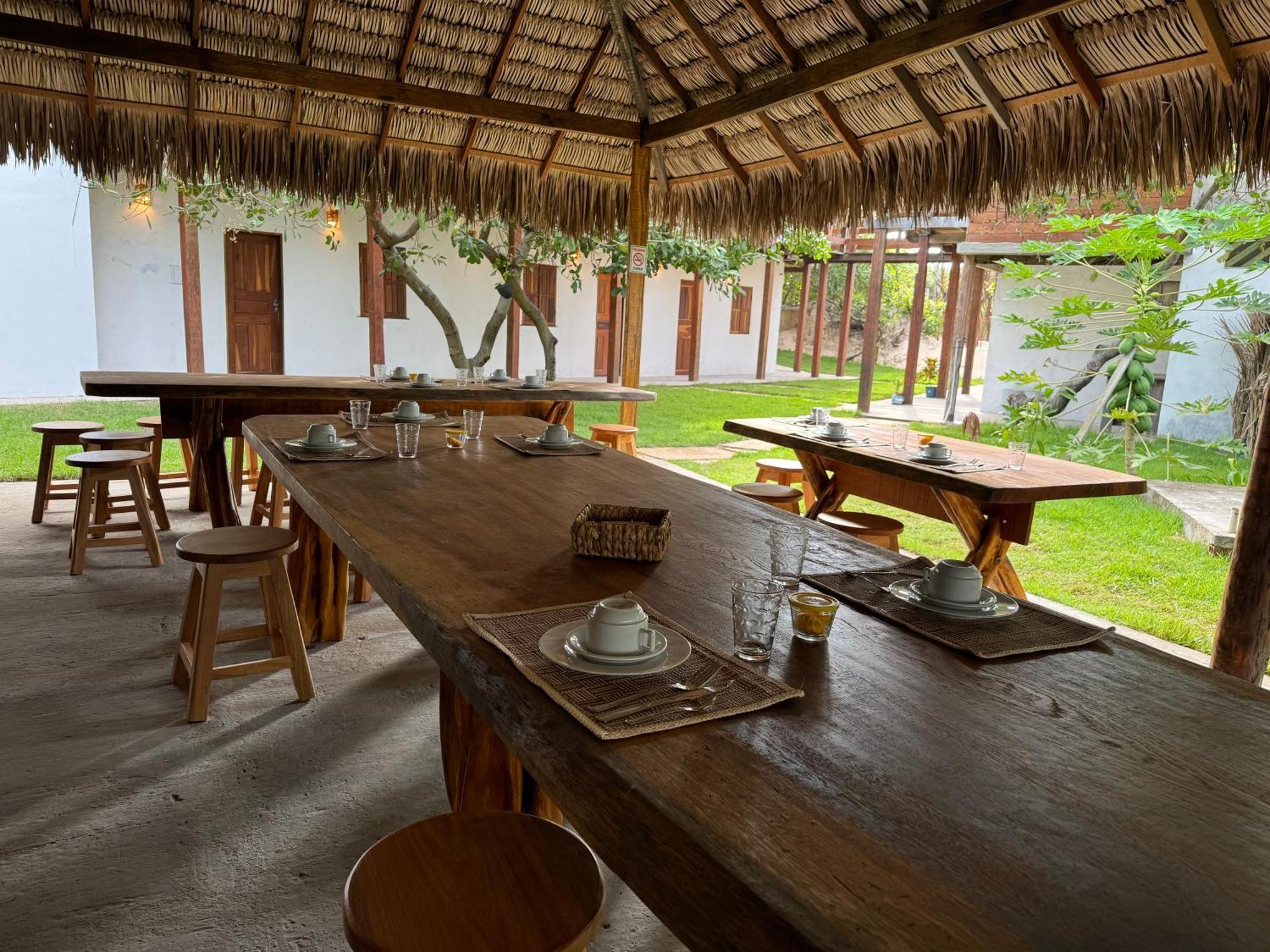 Atins Beach House e Chalés Exterior foto