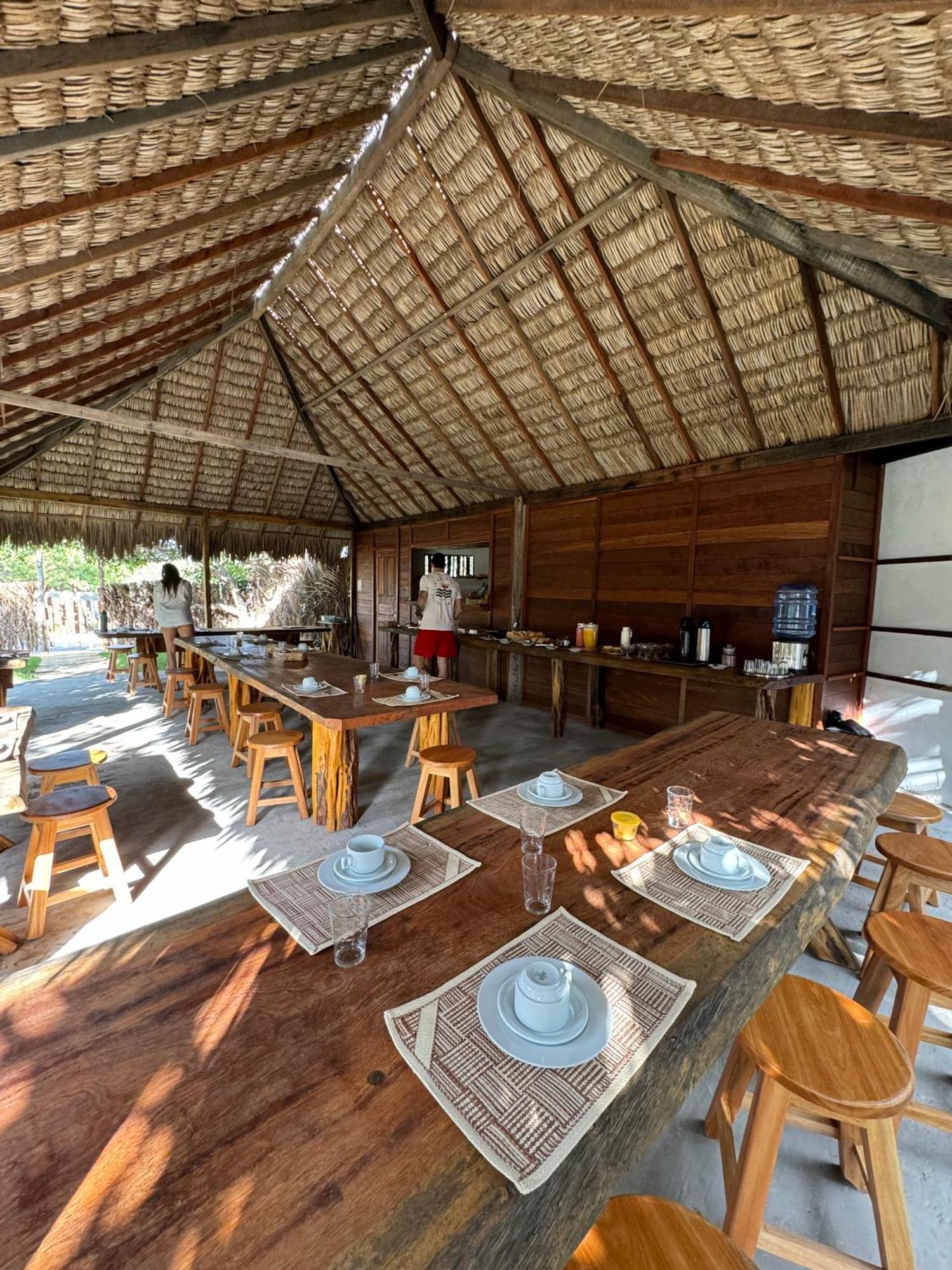 Atins Beach House e Chalés Exterior foto